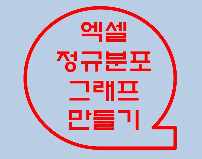 엑셀 정규분포 그래프 간단하게만들기 : 네이버 블로그