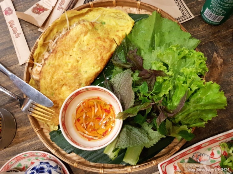 호치민 맛집 벱미인 (Bep Me In), 깔끔한 반쎄오 : 네이버 블로그