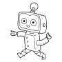 [프린트도안]로봇캐릭터 색칠공부 pdf