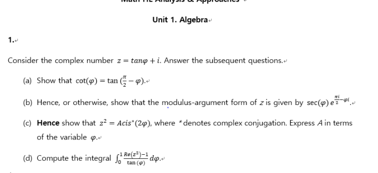 Math Analysis & Approaches HL 예상문제 제작 : 네이버 블로그