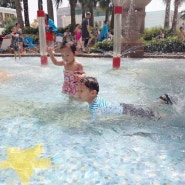 마카오 갤럭시 호텔 수영장 그리고 조식 아이들과 함께하기