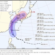 제18호 태풍 "미탁"이 북상중이라고 합니다.