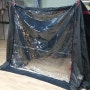 대전텐트세탁소 동계캠핑에 좋은 우레탄창 폴라리스 레오 거형 텐트 리폼 후기