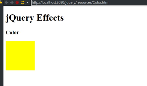 jQuery UI - Effects: Color Animation (애니메이션) 적용하기 : 네이버 블로그