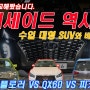 팰리세이드&익스플로러&QX60&피카소 리얼 비교 시승기(Feat.스페이스투어러)