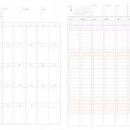 [굿노트 양식, 아이패드 양식] 1,2월 주간 계획 양식