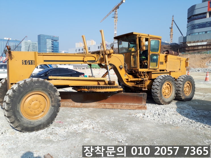[동탄 공사현장 2동탄 화성 국산CVC700후방카메라] 중장비 그레이더 국산CVC700 후방카메라 출장설치! : 네이버 블로그