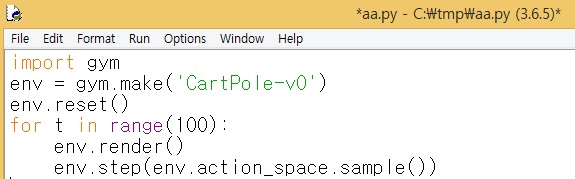 파이썬( Python ) 응용 ~ gym : 네이버 블로그