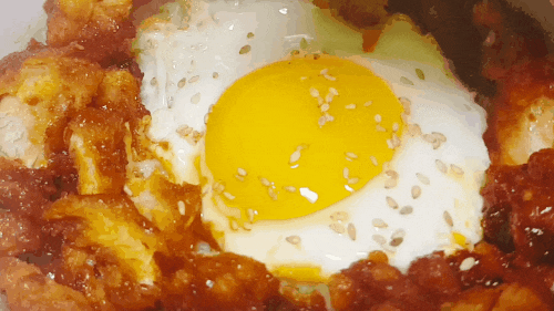 식은 치킨으로 맛있는 치밥 만들기 한 끼 해결 너무 쉽쥬~?! : 네이버 블로그