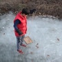 겨울 놀이 얼음 썰매 만들어 타기!!!