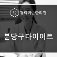 분당구다이어트 놀라운 바디 체인지 효과를 느껴보세요