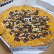 경산 콜라없는 맛있는 피자 반올림 피자샵 20190103 간식