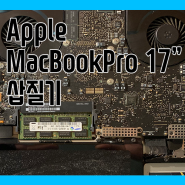 애플 맥북 프로 (17인치, 2010 Mid) 잡다한 삽질