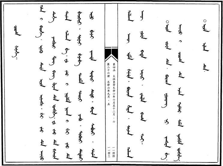 만주어 만문노당 532부-최전방 개주에 병력과 장비를 보충하다! : 네이버 블로그