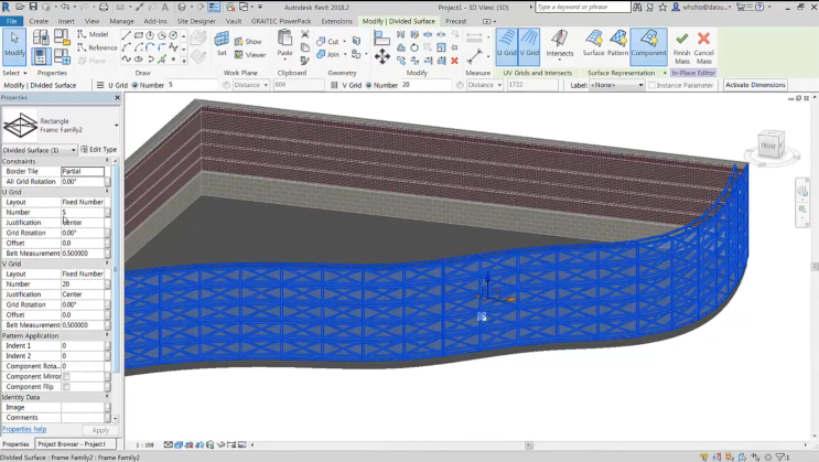 Revit Mass 01 - Metric Generic Model Pattern Based : 네이버 블로그