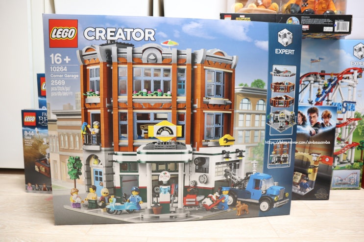 LEGO CREATOR CORNER GARAGE 10264 레고 모듈러 크리에이터 코너 정비소 10264 : 네이버 블로그