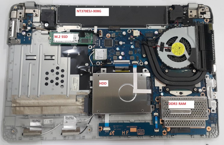 NT370E5J-X08G 내부 : 네이버 블로그