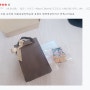 구매고객리뷰(14K 18k 핑크골드 심플 블루 다이아목걸이 데일리 목걸이)
