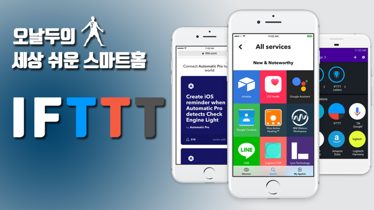 너무 쉬운 스마트홈 무료 플랫폼 IFTTT : 네이버 블로그