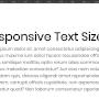 [Web] Pure CSS Text Effect - Responsive Text Size