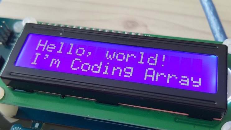 Coding Array 작동 테스트 : 네이버 블로그