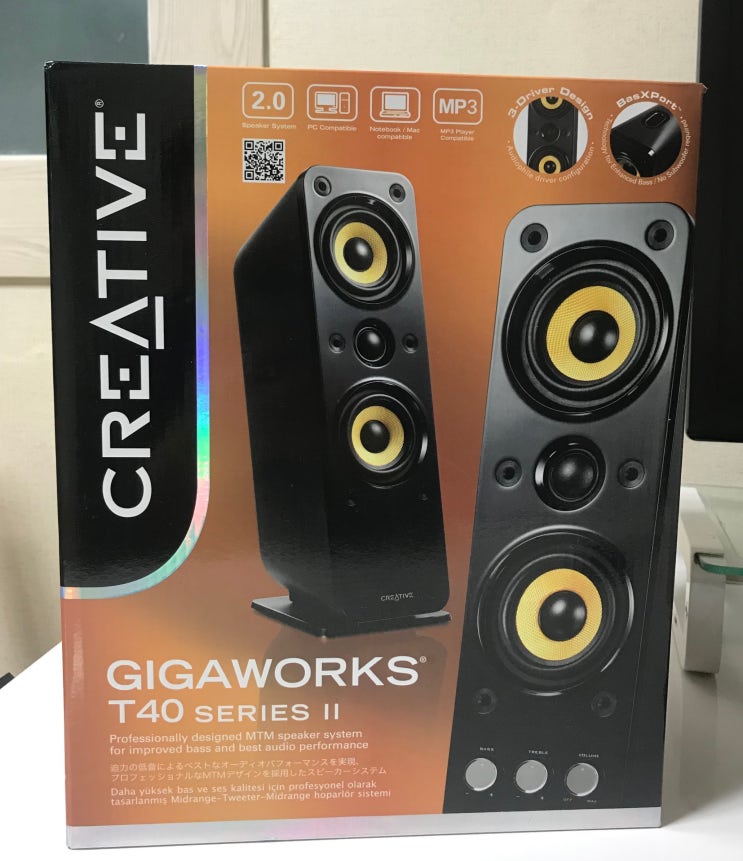 크리에이티브 GIGAWORKS T40 II 구매후기 : 네이버 블로그