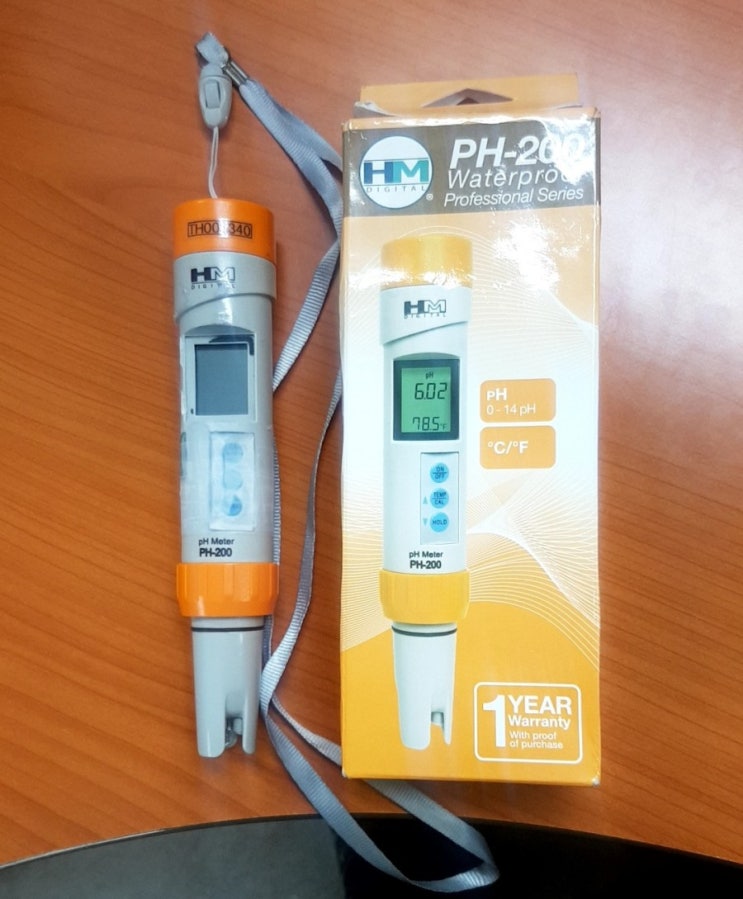 PH측정기 PH-200 수질측정 후기 : 네이버 블로그