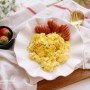 간단한 아침메뉴 계란요리 할 때 에그스크램블 부드럽게~