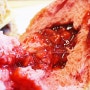 딸기과육이 듬뿍들어간 맛있는식빵 이츠굿베이커리카페전주만성점