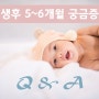 생후 5~6개월 아이 궁금증 Q&A