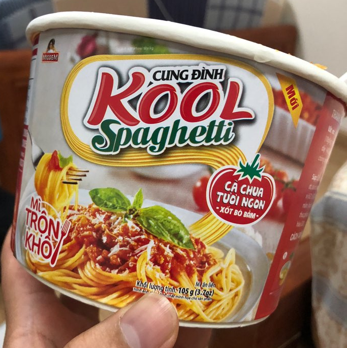 [컵라면] 베트남에서 맛보는 쿨 스파게티 (KOOL Spaghetti) : 네이버 블로그