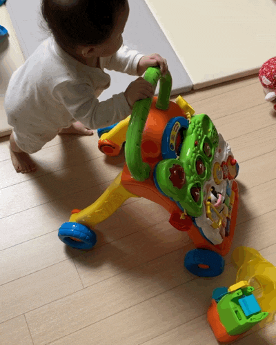 [엄마노트] D+230, 7개월14일 걸음마보조기로 걸은 우리 택사마 ️ 그리고 머리쿵방지쿠션 : 네이버 블로그