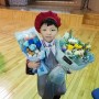유치원 졸업식,특별히 꽃다발 두개♥