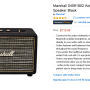 마샬 액톤 스피커 - Marshall 04091802 Acton Wireless Bluetooth Speaker Black