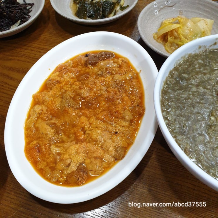 제주 일통이반 우니와 보말죽: 우니 인생맛집 : 네이버 블로그