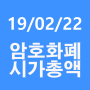 [암호화폐 시가총액] 2019년 02월 22일