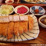 [제주도맛집/신혼여행] '만지식당'에서 일본식돈까스로 점심식사 ^__^