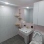 UBR 욕실 리모델링, 핑크&골드 포인트 인테리어_아산 탕정 21평형, 청담주방가구인테리어