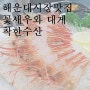 [해운대시장]해운대 독도꽃새우 대게 착한수산