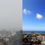 오늘 한국 미세먼지 사진
