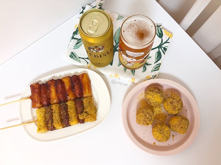 bhc 뿌링치즈볼 가격, 뿌링소떡 빨간소떡, bhc 사이드메뉴만 주문한 후기, 소떡소떡, 뿌링감자 : 네이버 블로그