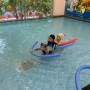 7살 수영배우기 코스트코수영복 , 첫날,음파음파,잠수,점프하기