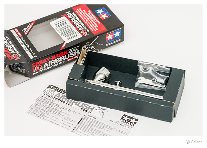 Tamiya 74537 Spray-Work HG Airbrush - Integrated Cup Tool 0.3mm