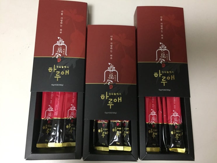 스틱형경옥고, 먹기좋은경옥고 경옥활력소 하루애 : 네이버 블로그