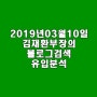 2019년03월10일 김재환부장의 블로그검색 유입분석