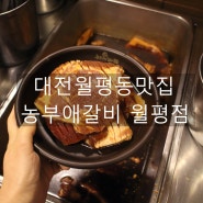 대전월평동맛집 농부애갈비 월평점에서 갈비무한리필 먹고왔어요!