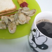 닭가슴살 소세지 아침 다이어트식단 (수비드림)