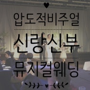 뮤지컬웨딩 / 비주얼 신랑신부님을 위한 뮤지컬배우들의 환상적인 노래 in 서울 더케이호텔