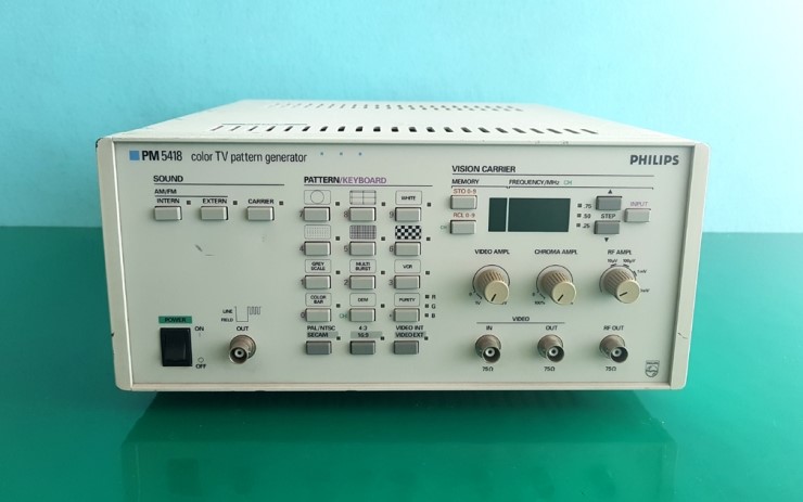 Philips PM5418 Color TV Pattern Generator 패턴 제너레이터 : 네이버 블로그
