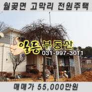 [김포전원주택매매] 김포시 월곶면 고막리 테라스가 너무 이쁜 전원주택매매합니다 [일등부동산]